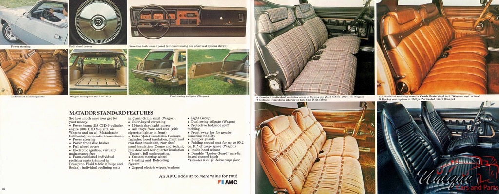 1977 AMC Prestige Models Brochure Page 17